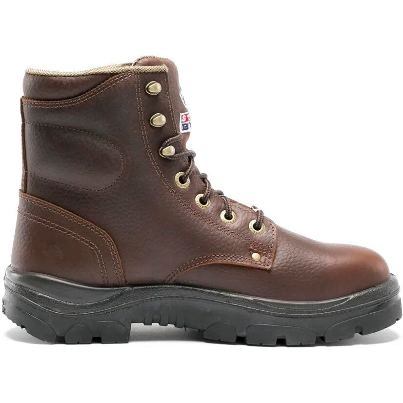 Steel Blue Men's Argyle 6" Waterproof Soft Toe Waterproof Work Boot - Oak - 810952 - Overlook Boots