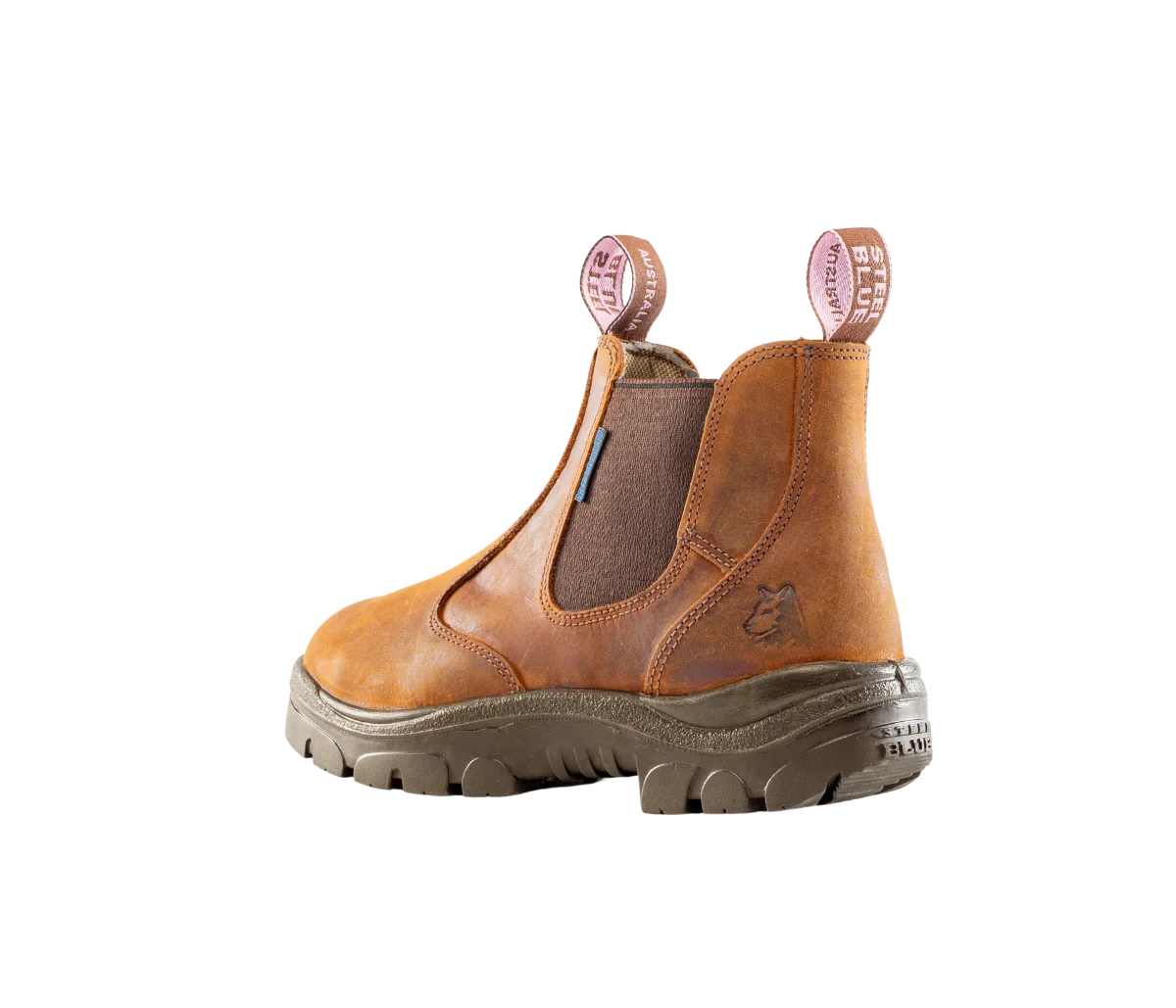 Steel Blue Women's Hobart Ladies 6" Steel Toe WP Work Boot- Brown - 812891 - Overlook Boots