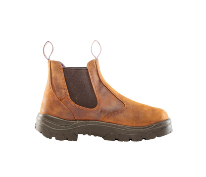 Steel Blue Women's Hobart Ladies 6" Steel Toe WP Work Boot- Brown - 812891 - Overlook Boots