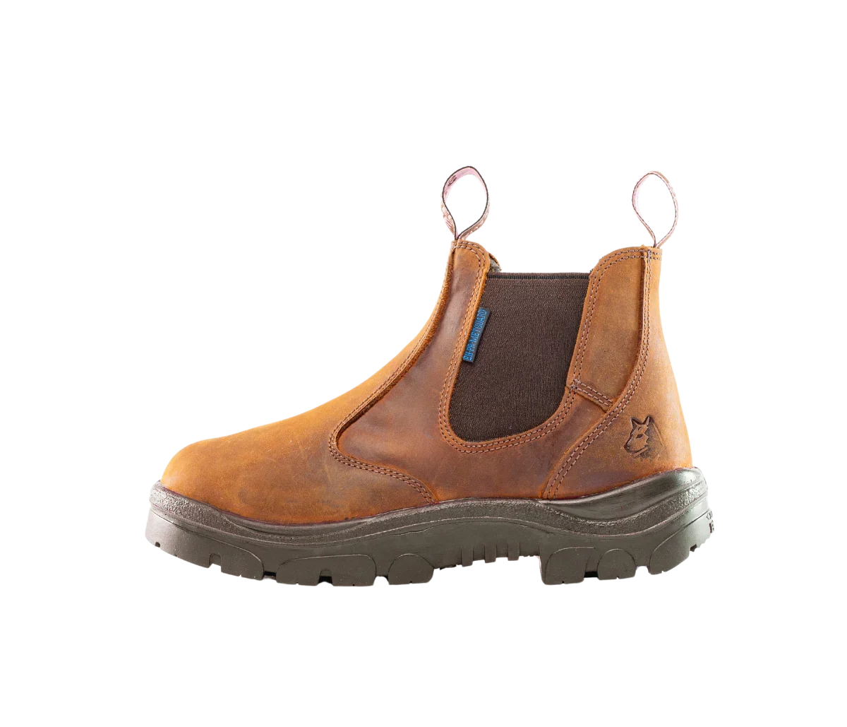 Steel Blue Women's Hobart Ladies 6" Steel Toe WP Work Boot- Brown - 812891 - Overlook Boots