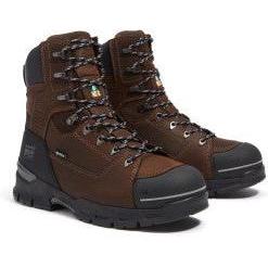 Timberland Pro Men's Endurance EV CSA 8" Comp Toe Work Boot - Brown - TB0A67TQEM4 - Overlook Boots