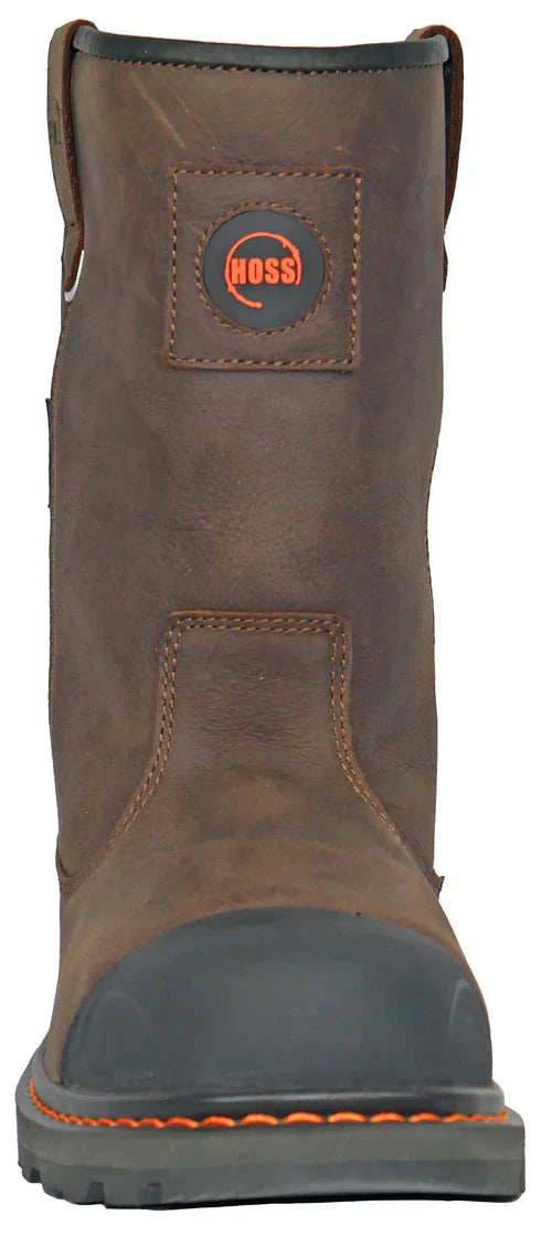 Hoss Men's Cartwright II 10" Comp Toe Waterproof Work Boot - Brown - 90215 - Overlook Boots