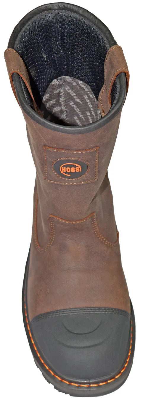 Hoss Men's Cartwright II 10" Comp Toe Waterproof Work Boot - Brown - 90215 - Overlook Boots