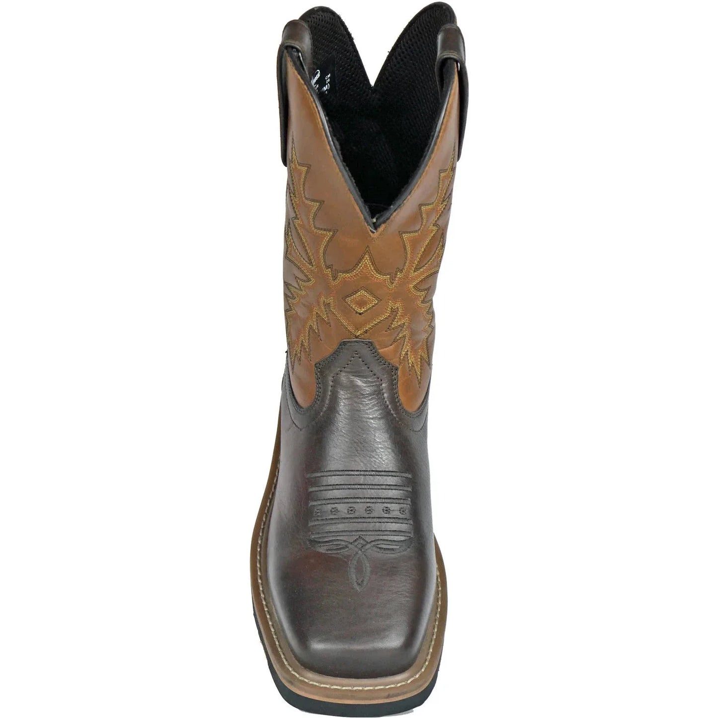 Hoss Men's Landon 11" Soft Toe Western Work Boot - Brown 92046  - Overlook Boots