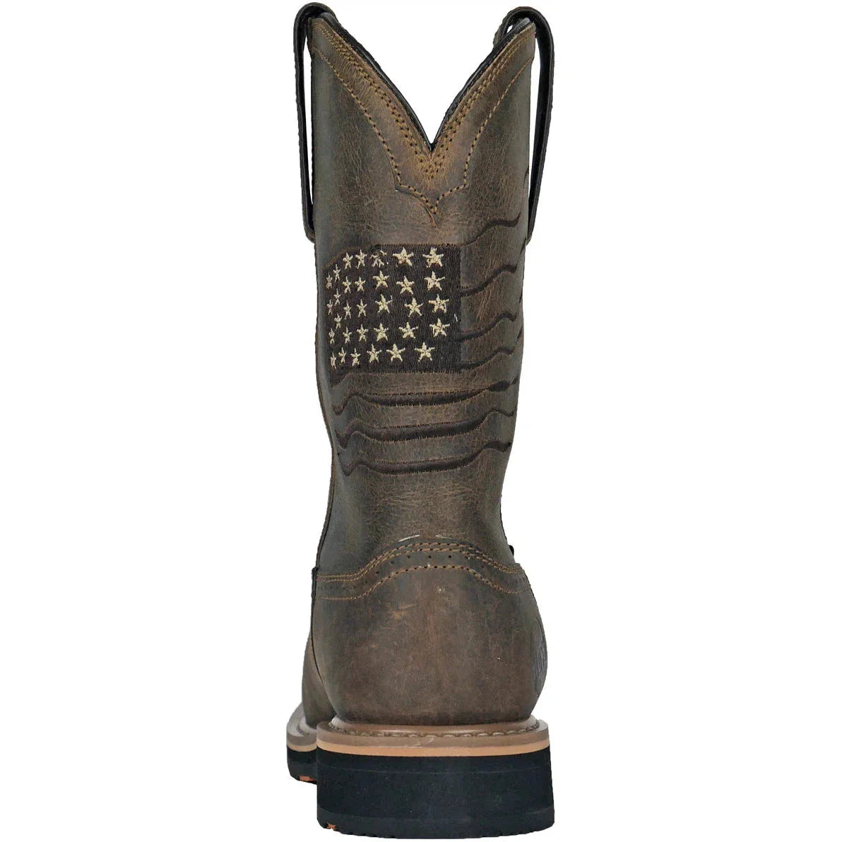 Hoss Men's Rushmore Composite Toe Waterproof Puncture Resistant Western Work Boot- Brown- 92065 - Overlook Boots