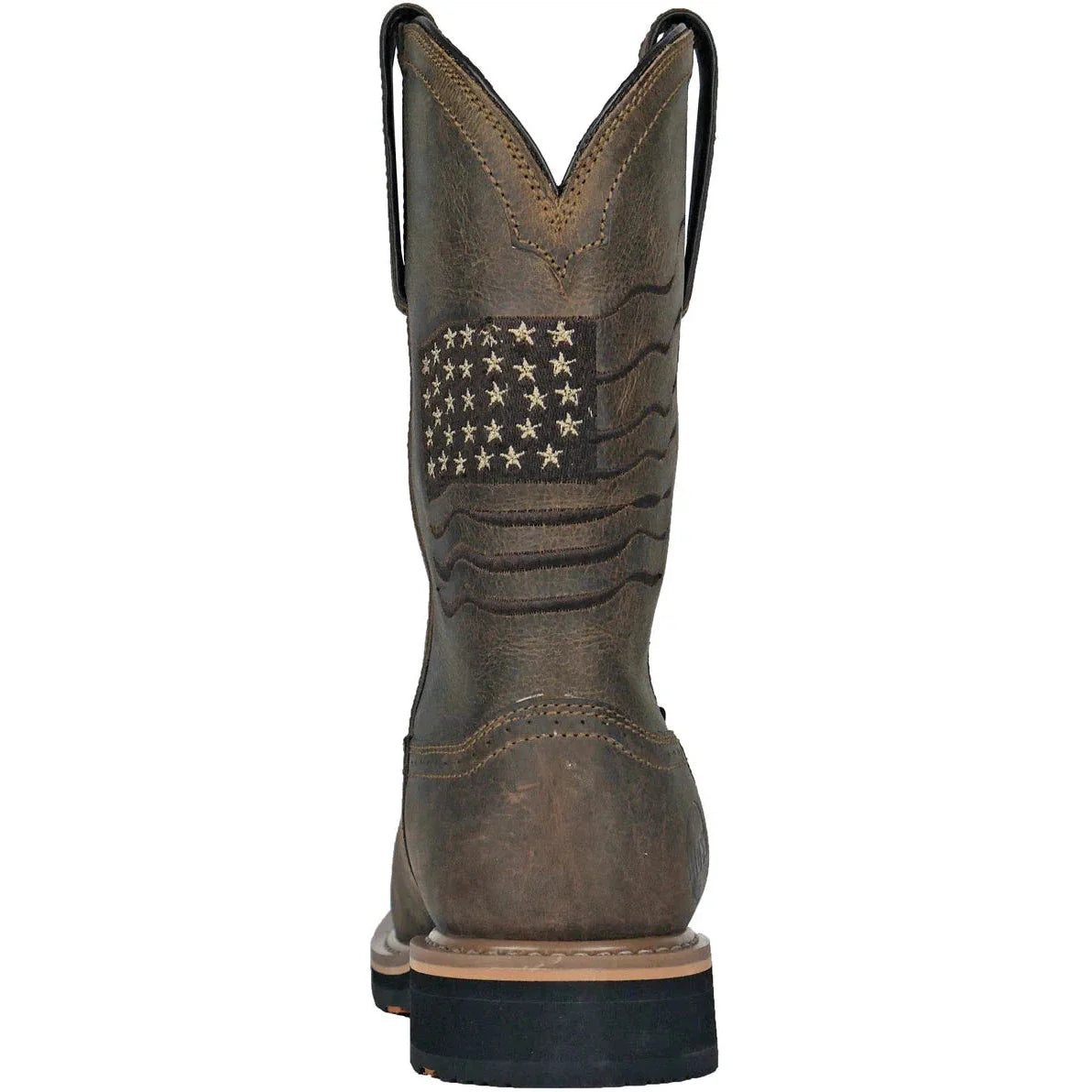 Hoss Men's Rushmore Soft Toe Waterproof Puncture Resistant Western Work Boot- Brown- 92060 - Overlook Boots