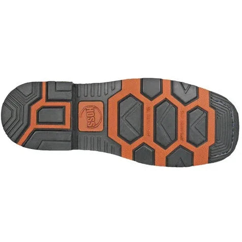 Hoss Men's Rushmore Soft Toe Waterproof Puncture Resistant Western Work Boot- Brown- 92060 - Overlook Boots