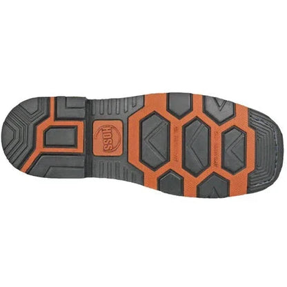 Hoss Men's Rushmore Soft Toe Waterproof Puncture Resistant Western Work Boot- Brown- 92060 - Overlook Boots