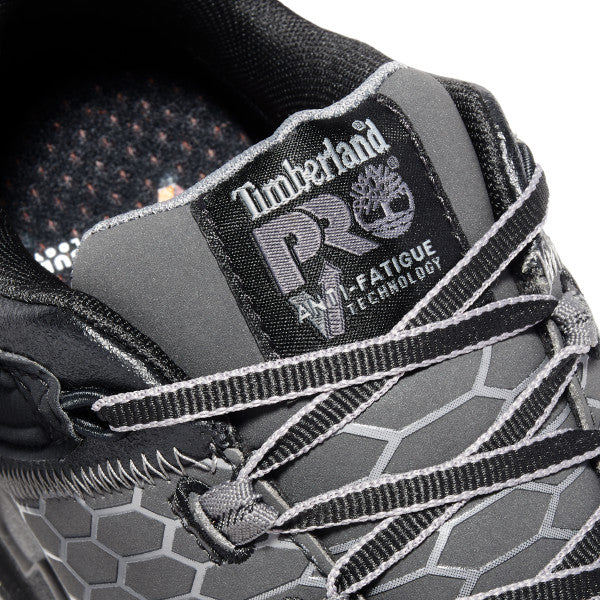 Timberland Pro Men's Powertrain Sport Alloy Toe Sneaker Work Shoe -Black- TB1A1I4S001 - Overlook Boots