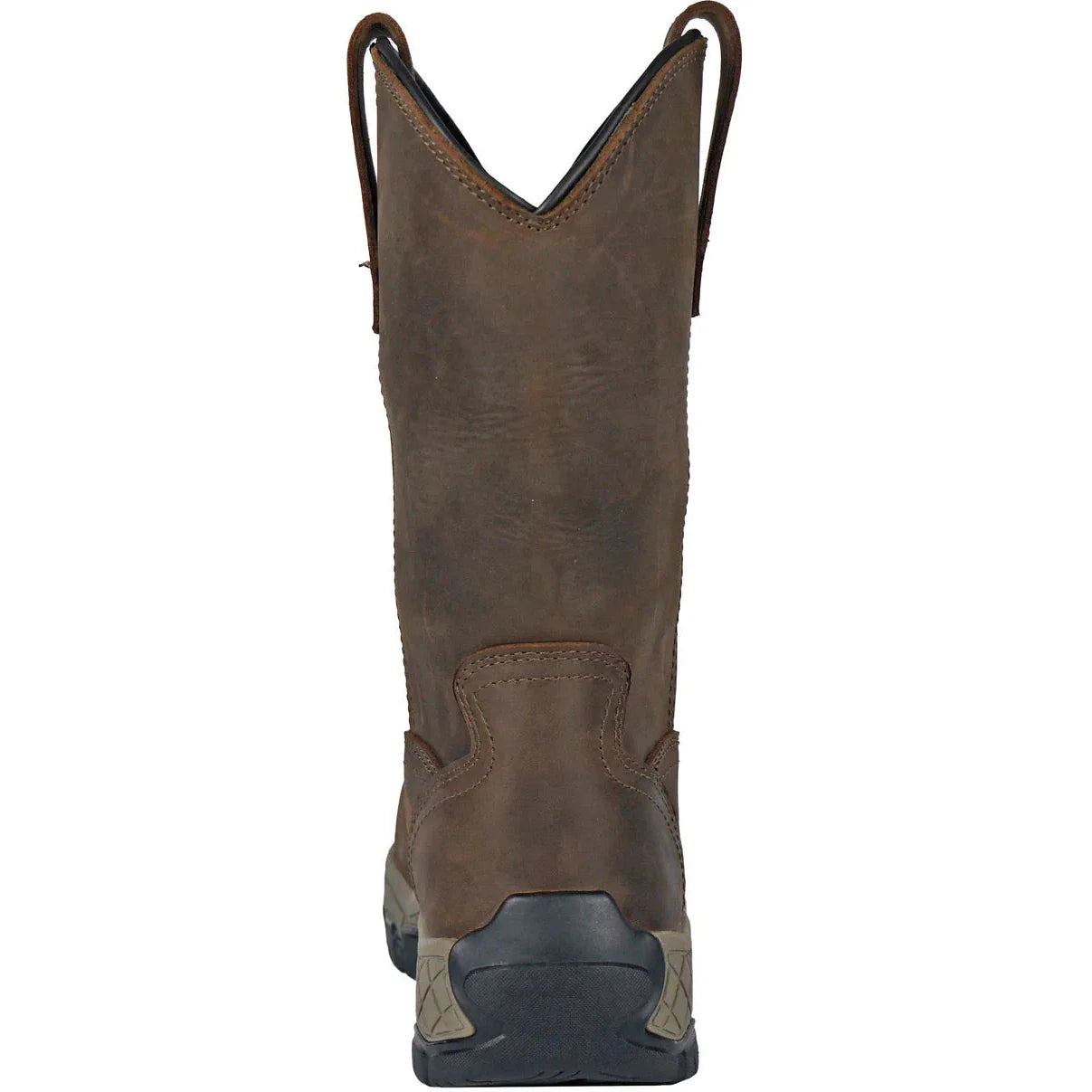 Hoss Men's Recon 11" Composite Toe Waterproof Wellington Work Boot- Brown- 94011 - Overlook Boots