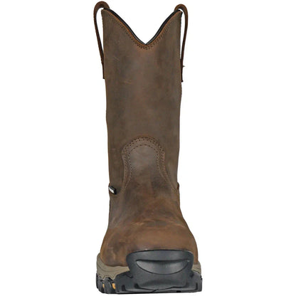 Hoss Men's Recon 11" Composite Toe Waterproof Wellington Work Boot- Brown- 94011 - Overlook Boots