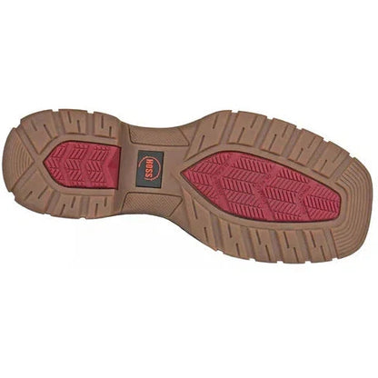 Hoss Men's We The People Composite Toe Waterproof Western Work Boot- Brown- 94021 - Overlook Boots