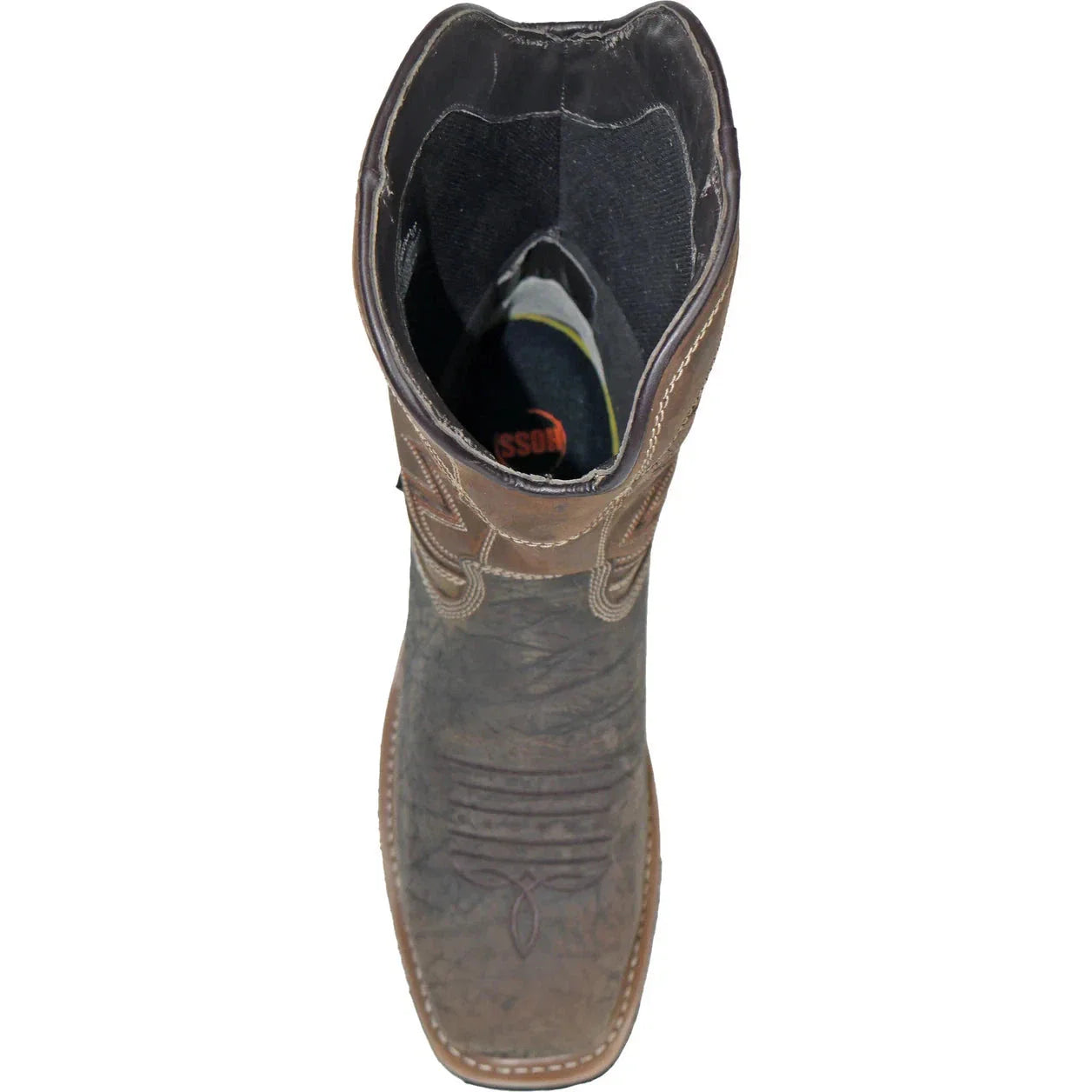 Hoss Men's Fracker Composite Toe Puncture Resistant Metguard Work Boot- Brown- 94030 - Overlook Boots