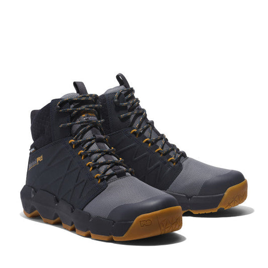 Timberland Pro Men's Morphix 6" Composite Toe Waterproof Work Boot - Grey - TB1A5YFU065 7 / Medium / Grey - Overlook Boots