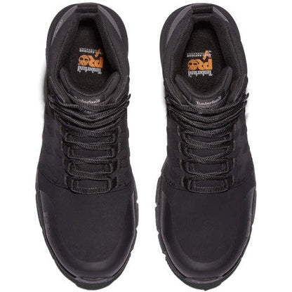 Timberland Pro Men's Radius Mid Composite Toe Work Boot- Black- TB1A28WF001 - Overlook Boots