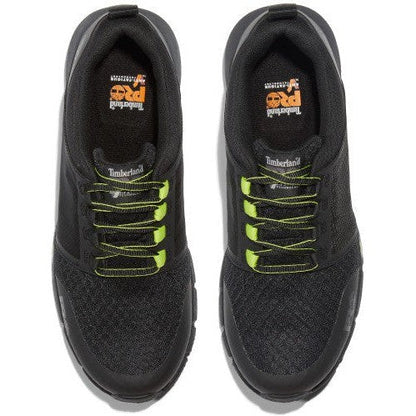 Timberland Pro Men's Radius Composite Toe Work Sneaker Shoe- Black- TB1A27X5001 - Overlook Boots
