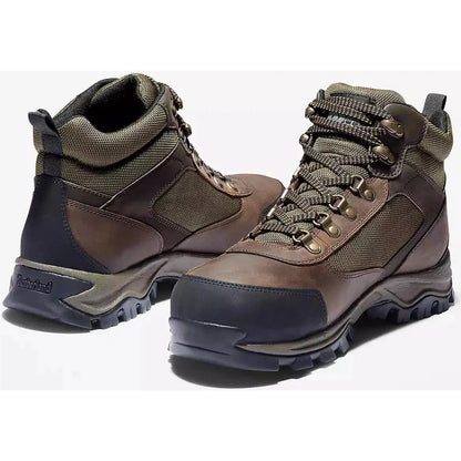 Timberland Pro Men's Keele Ridge Steel Toe Waterproof Work Boot -Brown- TB1A1Q8O214 - Overlook Boots
