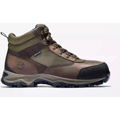 Timberland Pro Men's Keele Ridge Steel Toe Waterproof Work Boot -Brown- TB1A1Q8O214 7 / Medium / Brown - Overlook Boots
