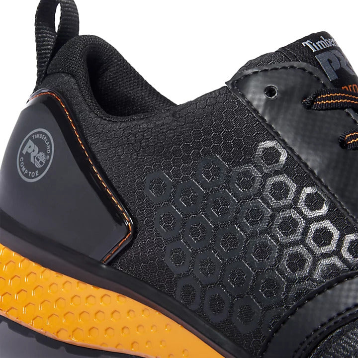 Timberland Pro Men's Reaxion Composite Toe Work Shoe- Black - TB0A2123001 - Overlook Boots