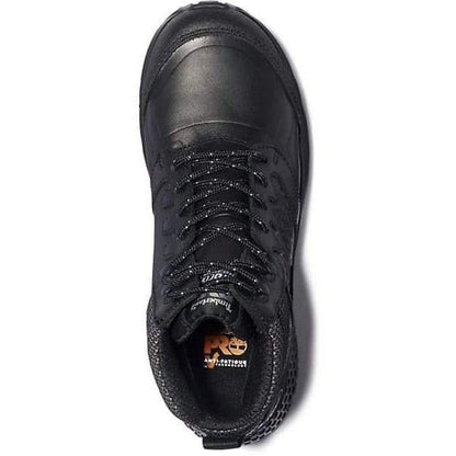Timberland Pro Women's Reaxion Composite Toe Waterproof Work Boot Black TB0A21QA001 - Overlook Boots
