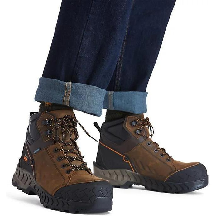 Timberland Pro Men's Work Summit 6" Composite Toe Waterproof Work Boot- TB0A225Q214 - Overlook Boots