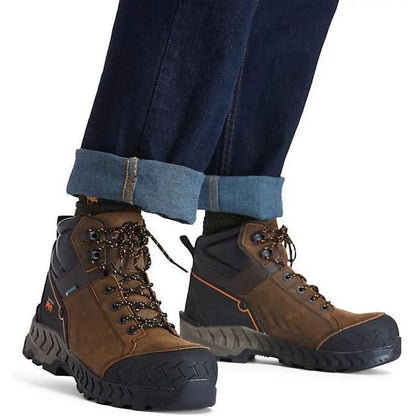 Timberland Pro Men's Work Summit 6" Composite Toe Waterproof Work Boot- TB0A225Q214 - Overlook Boots