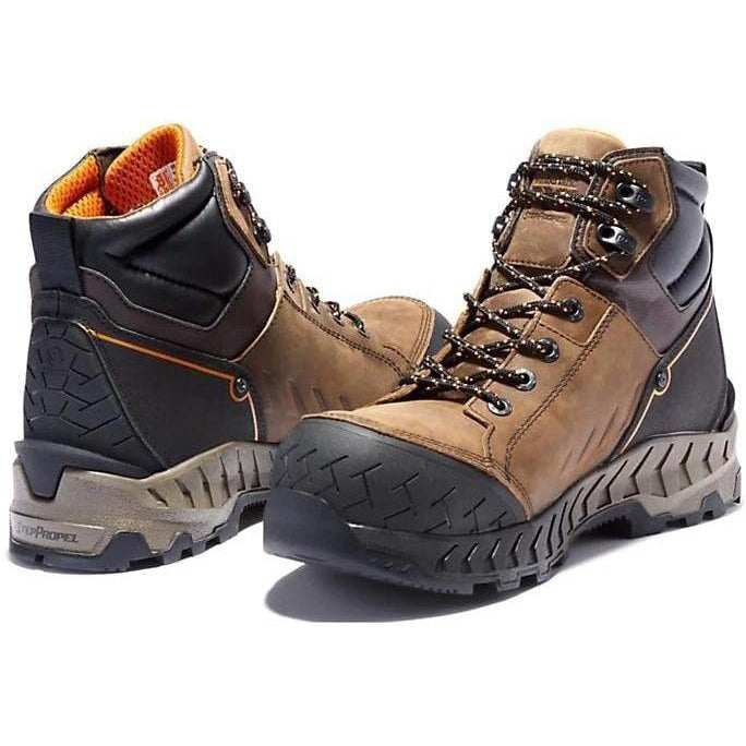 Timberland Pro Men's Work Summit 6" Composite Toe Waterproof Work Boot- TB0A225Q214 - Overlook Boots