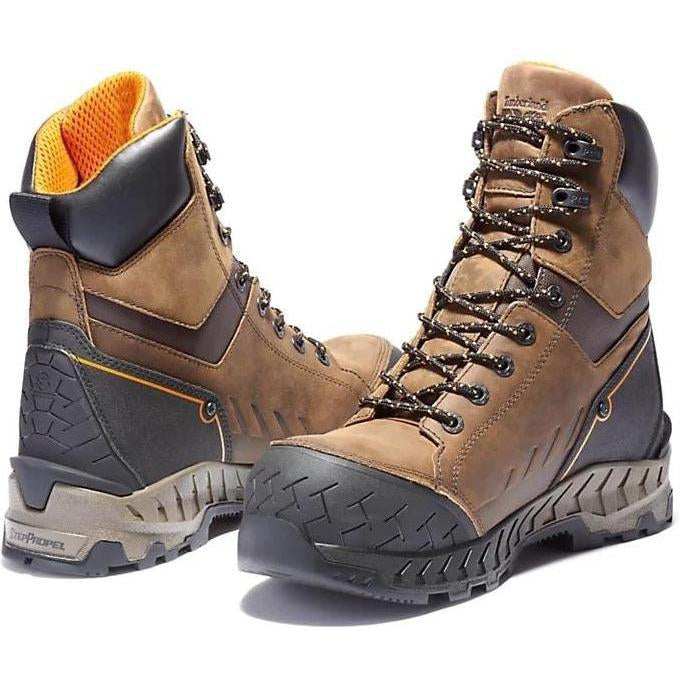 Timberland Pro Men's Work Summit 8" Composite Toe Waterproof Work Boot- TB0A24FK214 - Overlook Boots