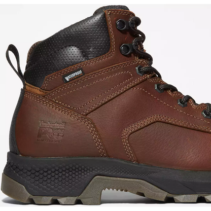 Timberland Pro Men's Titan Evolution 6" Composite Toe Waterproof Work Boot -Brown- TB1A42FY214 - Overlook Boots