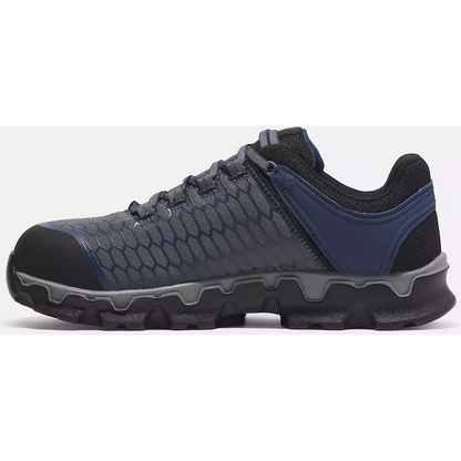 Timberland Pro Men's Powertrain Sport Alloy Toe Sneaker Work Shoe -Grey- TB1A5VT7065 - Overlook Boots