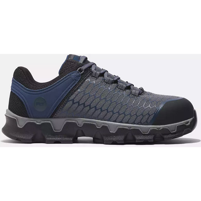 Timberland Pro Men's Powertrain Sport Alloy Toe Sneaker Work Shoe -Grey- TB1A5VT7065 - Overlook Boots