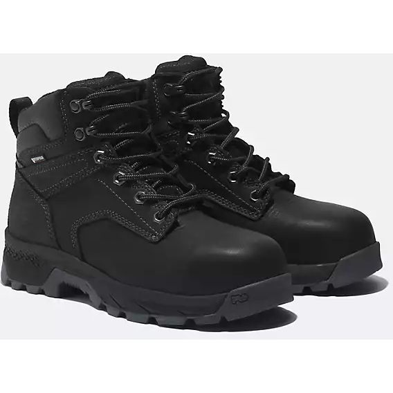 Timberland Pro Women's Titan 6" Composite Toe Waterproof Work Boot -Black- TB1A5WUY001 - Overlook Boots