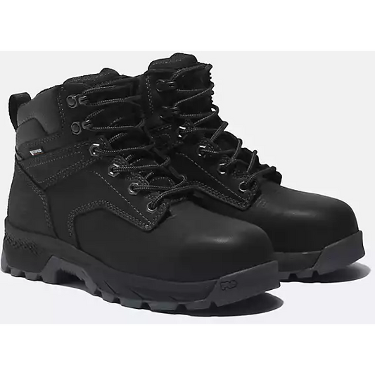 Timberland Pro Women's Titan 6" Composite Toe Waterproof Work Boot -Black- TB1A5WUY001 - Overlook Boots