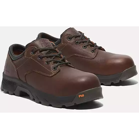 Timberland Pro Men's Titan Ev Oxford Composite Toe Work Shoe -Teak- TB0A5XXB214 7 / Medium / Brown - Overlook Boots