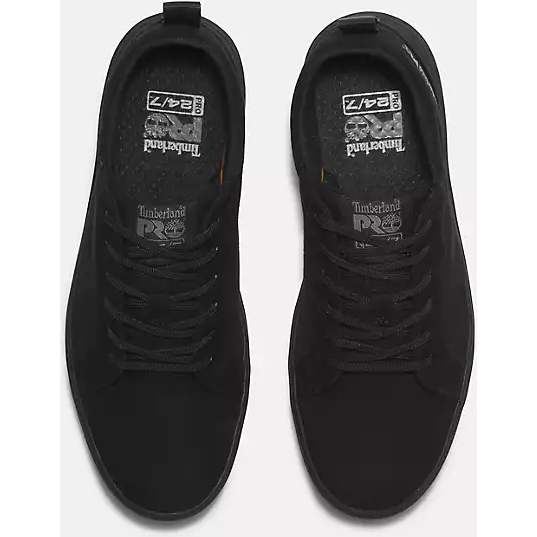 Timberland Pro Men's Burbank Soft Toe Work Shoe -Black- TB0A5YDY001  - Overlook Boots