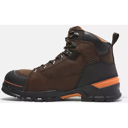 Timberland Pro Men's Endurance Evolution 6" Composite Toe Waterproof Work Boot -Brown- TB0A5YXU214 - Overlook Boots