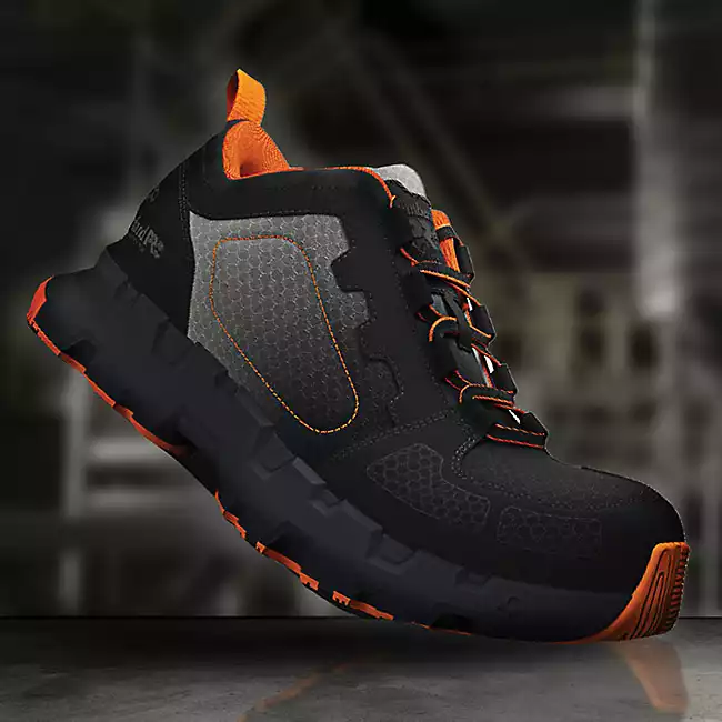 Timberland Pro Men's Powertrain Ev Composite Toe Sneaker Work Boot -Grey- TB0A5Z2B065 - Overlook Boots