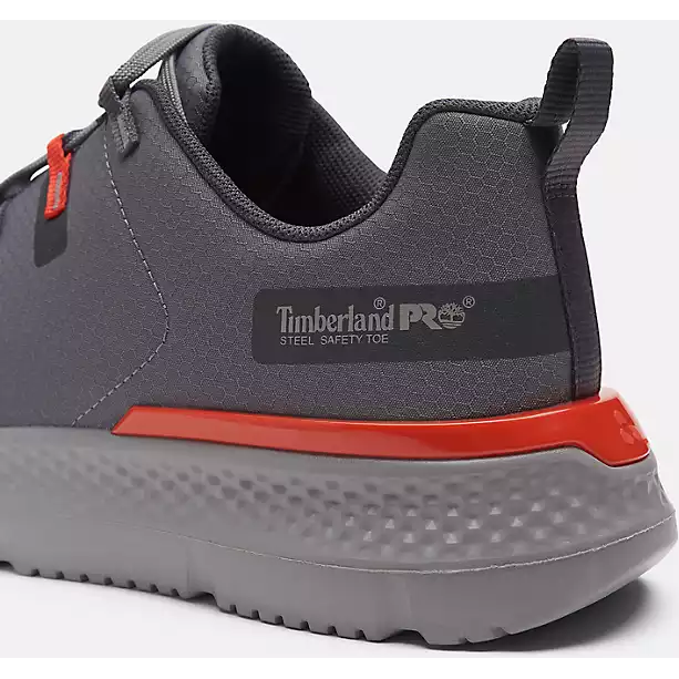 Timberland Pro Men's Intercept Athletic Steel-Toe Work Sneaker -Grey- TB0A5ZM3065  - Overlook Boots