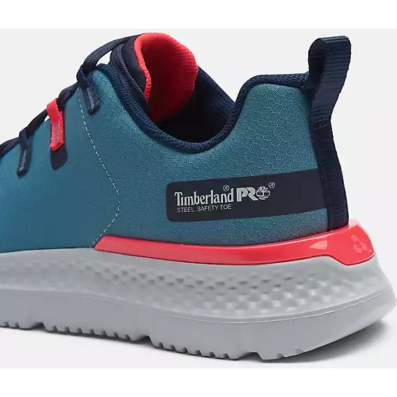 Timberland Pro Women's Intercept Athletic Steel Toe Work Sneaker -Blue- TB0A5ZTB065 - Overlook Boots