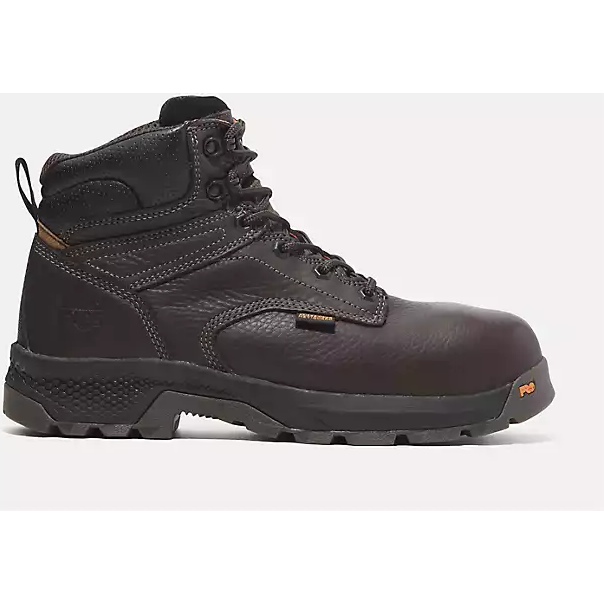 Timberland Pro Men's Titan Ev 6" Composite Toe Work Boot -Brown- TB0A5ZV7214 3.5 / Medium / Brown - Overlook Boots