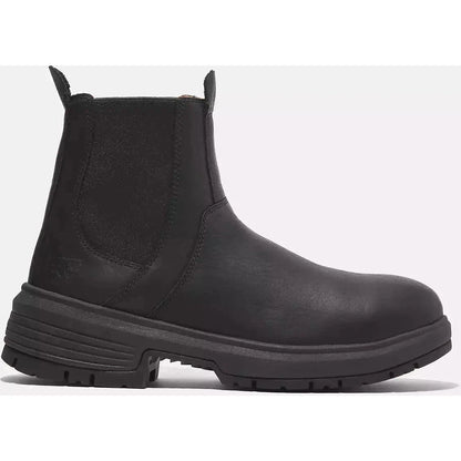 Timberland Pro Women's Birchline 6" Composite Toe Slip Resistant Work Boot Blackout- TB0A66B7EL2 5.5 / Medium / Black - Overlook Boots