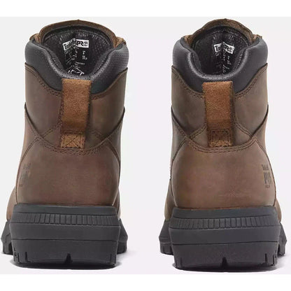 Timberland Pro Men's Montauk 6" Steel Toe Work Boot Brown- TB0A66D3EM4  - Overlook Boots