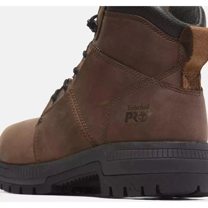 Timberland Pro Men's Montauk 6" Steel Toe Work Boot Brown- TB0A66D3EM4  - Overlook Boots