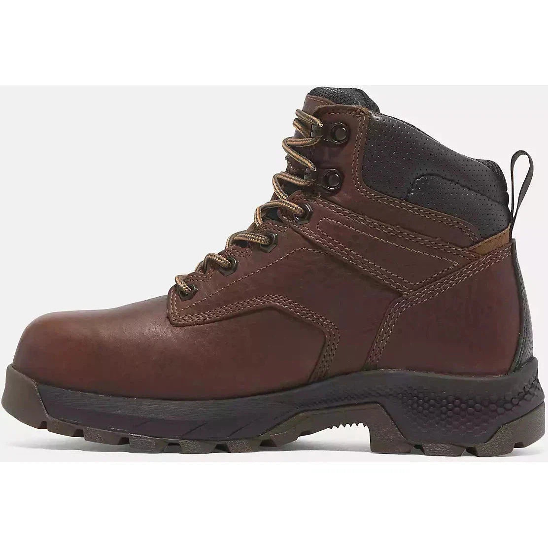 Timberland Pro Women's Titan Evolution 6" Composite Toe Waterproof Work Boot -Brown- TB0A66Q3EM4 - Overlook Boots