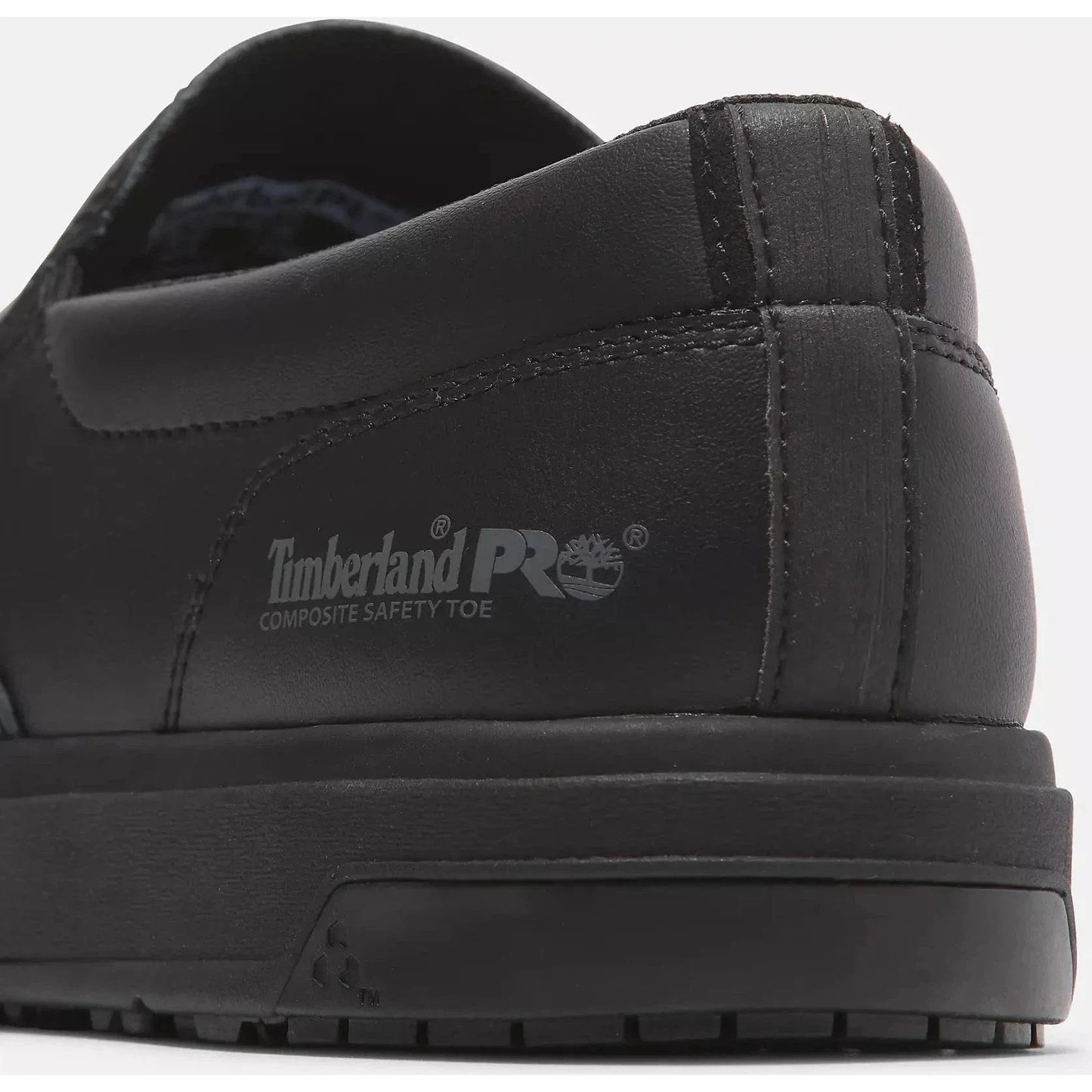 Timberland Pro Men's GreenStride Berkley Composite Toe Slip On Work Shoe -Black- TB0A672YEK5 - Overlook Boots
