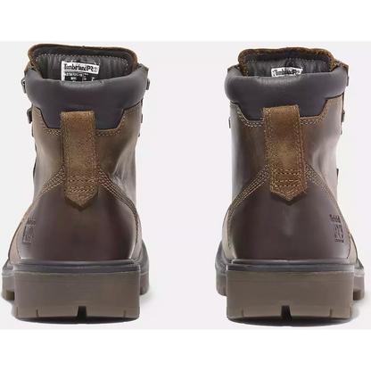Timberland Pro Men's Whitman 6" Composite Toe Waterproof Work Boot -Brown- TB0A677YW01 - Overlook Boots