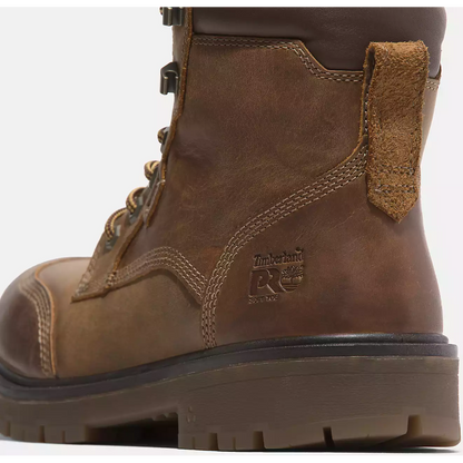 Timberland Pro Men's Whitman 6" Soft Toe Waterproof Work Boot -Brown- TB0A678KEM4 - Overlook Boots
