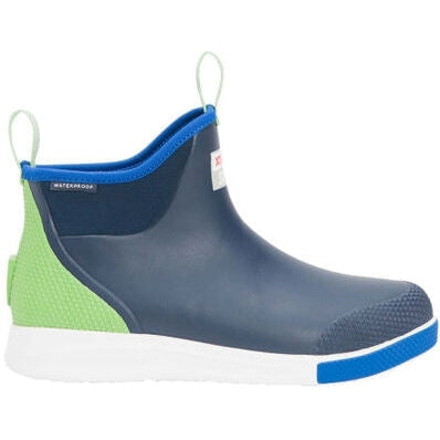 Xtratuf Men's Ankle 6" Waterproof Slip Resistant Deck Boot -Blue- ADSM200 - Overlook Boots
