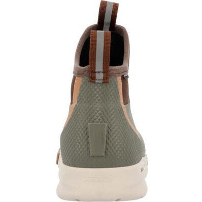 Xtratuf Men's Ankle Deck 6" Soft Toe Waterproof Sport Boot - Olive - ADSM300 - Overlook Boots