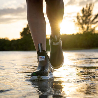 Xtratuf Women's Ankle 6" Waterproof Sports Deck Boot -Black- ADSW000 - Overlook Boots